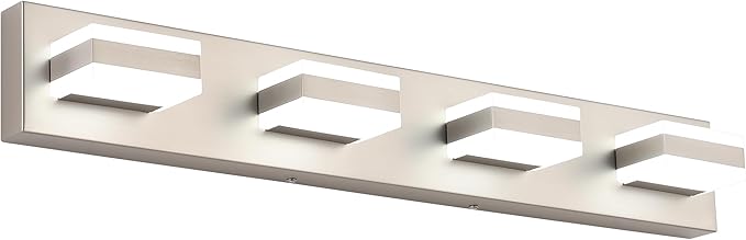 SOLFART Bathroom Vanity Lights Brushed Nickel Light Fixtures by SOLFART