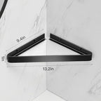 VOLPONE Bathroom Shelves Wall Mounted Glass Corner Shower Shelf - Image 2
