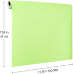 Light Green Peel and Stick Wallpaper, 15.7 X 157 inches Renter Friendly - Image 6