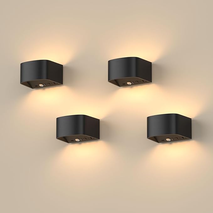 FULEN 4 Pack Motion Sensor Wall Lamp - Image 9