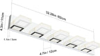 Ralbay Chrome Vanity Lights for Bathroom Acrylic Rotable 360° LED Modern - Image 6