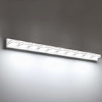 IZORRO LED Modern Bathroom Lights Fixtures, Matte White Acrylic Wall Lighting by IZORRO