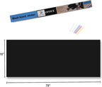 Chalkboard Wallpaper Peel and Stick, 18 × 79 Inches, Removable Blackboard - Image 6