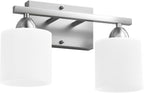 Bathroom Lighting Fixtures Over Mirror Brushed Nickel, Anti-Rust 2-Light - Image 8