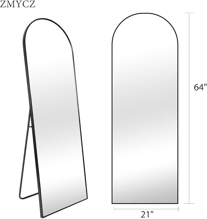 Floor Mirror, Arched Mirrors Full Length, Freestanding Mirrors, Arch Floor - Image 3