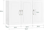 Haotian Wall Cabinet for Laundry Room, Wall Storage Medicine Cabinet for - Image 2