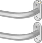 2 Pack Curtain Rods 36-88 Inch, 1 Inch Adjustable Heavy Duty Room Darkening by Wolistsa