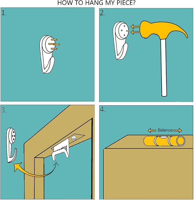 KREATIVE ARTS Vintage Graffiti Street Art Canvas Retro Cassette Tape Life Quote - Image 6