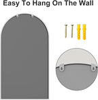 Arch Wall Mirror Mounted Decorative, Arched Window Pane Mirror - Image 8