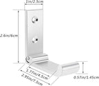 6Pcs Folding Coat Hooks, Matte Black Wall Hooks - Image 2