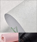 Cohoo Home Silk White Wallpaper Peel and Stick Contact Paper White Textured by CohooHome