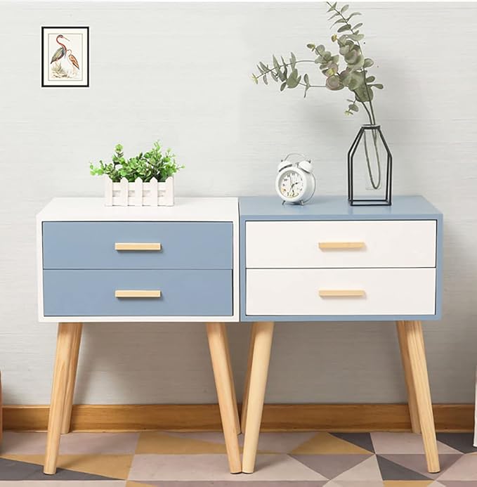Safiyya Blue Contact Paper Grey Blue Peel and Stick Wallpaper Removable - Image 2