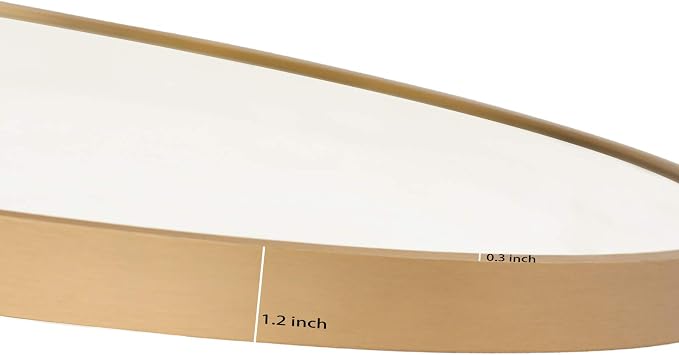 Itrue Round Gold Mirror 36 Inch - Image 7