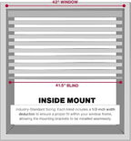 LOTUS & WINDOWARE Cordless Mini Blind, Window Blinds - Image 4