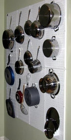 Wall Control 30-P-3232W White Metal Pegboard Pack - Image 9