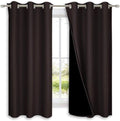 NICETOWN 100% Blackout Curtains 45 inches Long, 1 Pair, 42 inches Width Each by NICETOWN