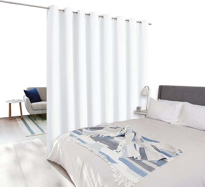NICETOWN Closet Door Heavy Curtain, Room Dividers Shade Screens Partitions - Image 2