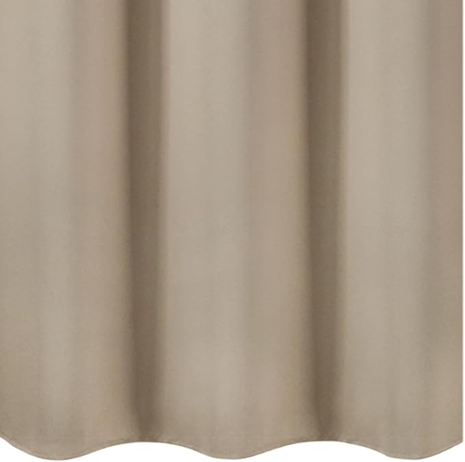 LEMOMO Khaki Blackout Curtains 42 x 54 Inch Length Set of 2 Panels Grommet - Image 8