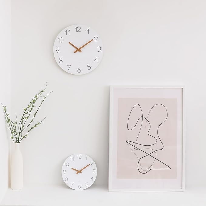 mooas Flatwood Wall Clock - Image 5
