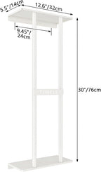 STWWO Wall Towel Rack for Rolled Towels, Towel Storage for Small Bathroom Can - Image 6