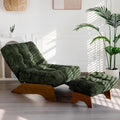 MAXYOYO Accent Chair with Ottoman, Lounge Chair with Adjustable Backrest by MAXYOYO