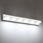 IZORRO LED Modern Bathroom Lights Fixtures, Matte White Acrylic Wall Lighting by IZORRO