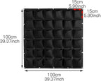 WFIST Vertical Hanging Planter Bag, Breathable Felt Wall Garden Planter - Image 2