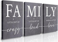 GUBIYU Gray Home Wall Art for Living Room Dining Room Pictures Wall Decor by GUBIYU