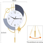 Dankeit Wall Clock, Silent Quality Quartz Battery Operated - Image 4