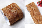 REDODECO 3D Flower Pattern Molding Peel Stick Wall Border - Image 3