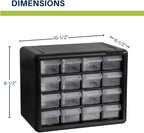 Akro-Mils 16-Drawer Plastic Drawer Storage Cabinet - Image 2
