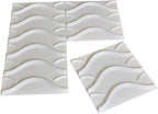 Art3d 19.7" x 19.7" Wall Panel Wave - Image 3