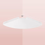 Small Wall Mounted Floating Corner Shelves 7 inch Metal Shelf Corner Shelf - Image 7