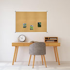 Lockways Cork Board Bulletin Board, Double Sided Corkboard 36" x 24", - Image 6