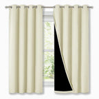 NICETOWN Cold Blocking Curtains, Bedroom Full Blackout Panels, Super Thick by NICETOWN