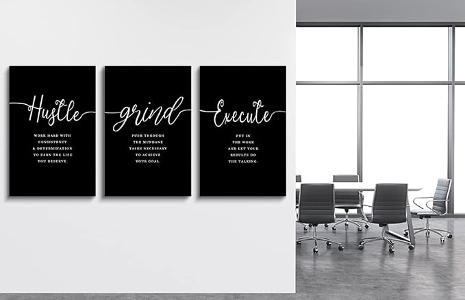 Hustle Grand Slogan Poster, Gift - Image 6