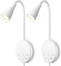 SANKEDOU LED Wall Mount Reading Light, Bedside Reading Lights by SANKEDOU