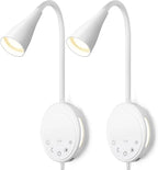 SANKEDOU LED Wall Mount Reading Light, Bedside Reading Lights by SANKEDOU
