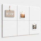 Large Cork Boards for Walls – 36" x 24" Self Adhesive Felt Wall Tiles by CreateYourIdealSpace