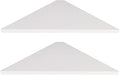 evron Corner Mounting Shelf Set of 2 – Easy to Install Floating Wall Shelves by evron