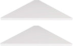 evron Corner Mounting Shelf Set of 2 – Easy to Install Floating Wall Shelves by evron