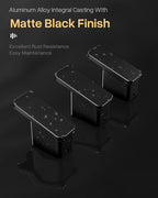 4-Pack Matte Black Towel Hook for Bathroom, Robe Coat Hook, Heavy Duty Wall - Image 4