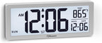 Soobest 8.5 Inch Digital Wall Clock Battery Operated by Soobest