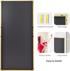 Koonmi 76"x34" Floor Mirror Full Length, Bedroom Floor Body Mirror - Image 5