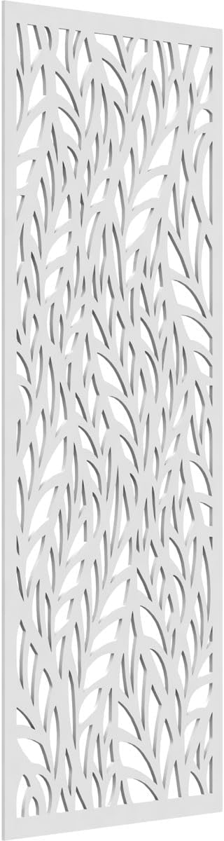 27 3/8"W x 69 3/8"H x 3/8"T Ortonville Decorative Fretwork Wall Panels in by EkenaMillwork