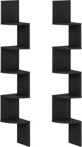 HOOBRO Corner Shelf Wall-Mounted, 5-Tier Corner Bookshelves by HOOBRO