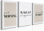 GUBIYU Prints Set of 3, Above-Bed Decor by GUBIYU
