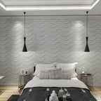 Art3d 19.7" x 19.7" Wall Panel Wave - Image 2