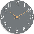 Roymnie Wall Clock 14 Inch, Modern Wall Clocks Battery Operated, Silent Non by Unknown