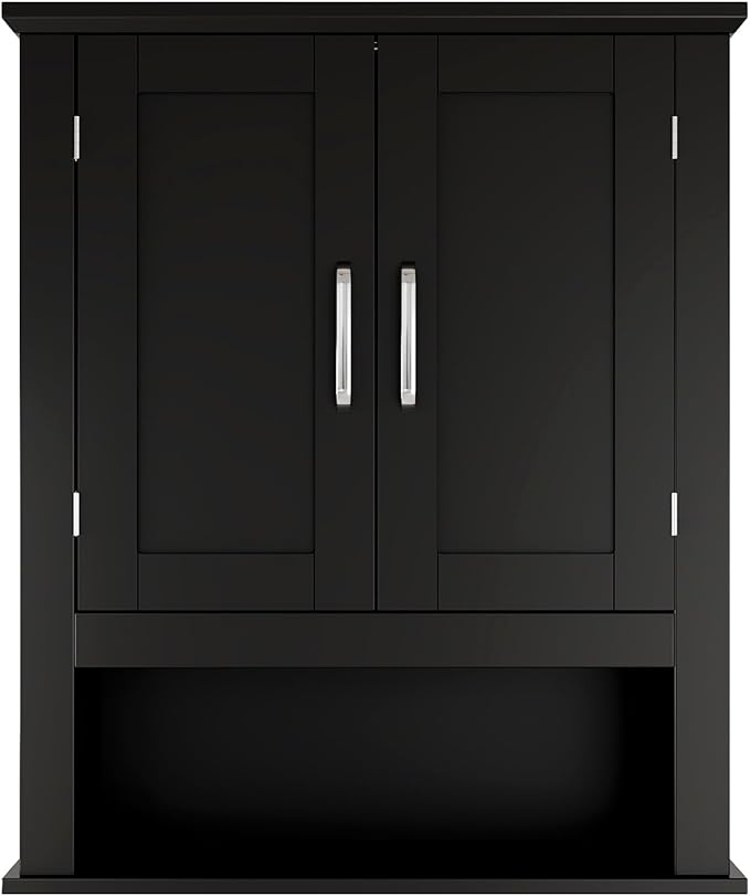 VINGLI Bathroom Wall Cabinet, Adjustable Hanging Storage Organizer Over Toilet - Image 9